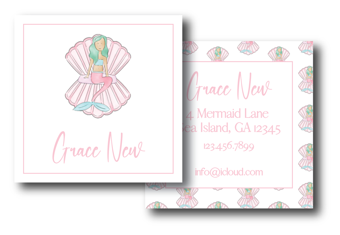 Mermaid Bag Tag