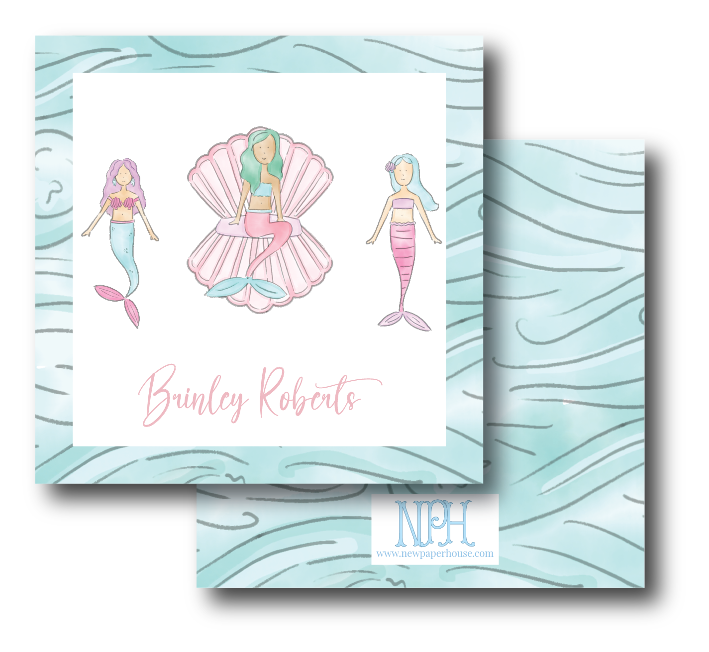 Mermaid {VARIETY} Enclosure Card-5 options