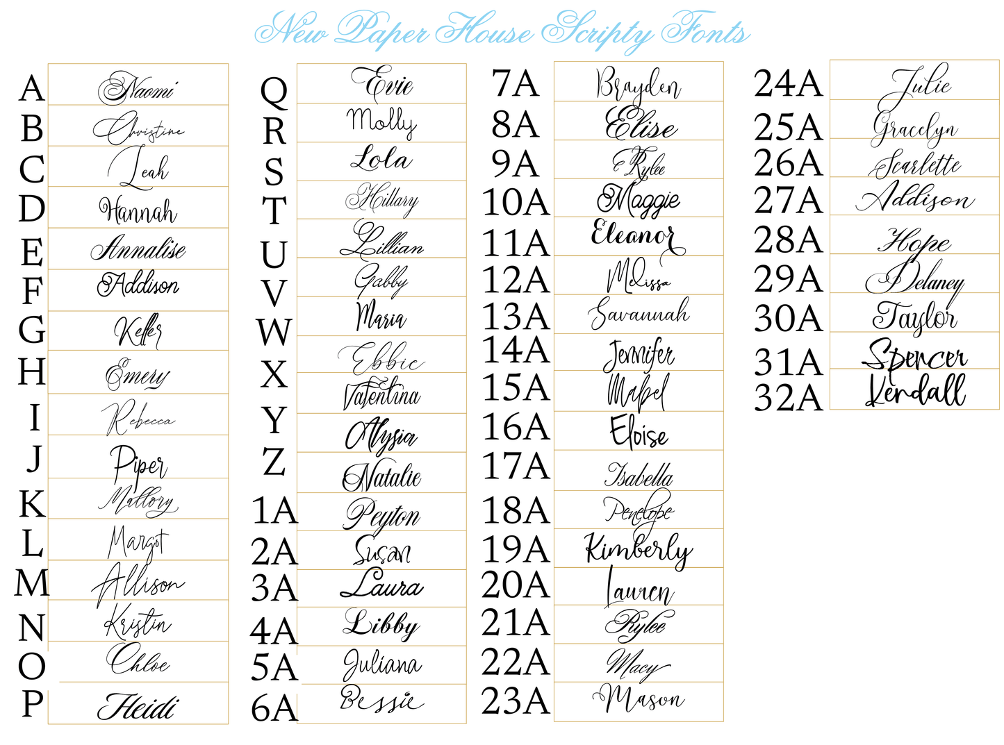 Single Script Enclosure Card- Customize Colors