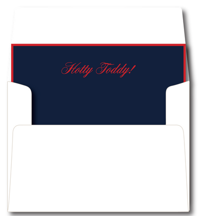 Ole Miss Scallop Border Stationery Set