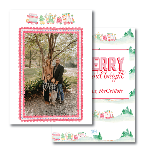Polar Express Holiday Card