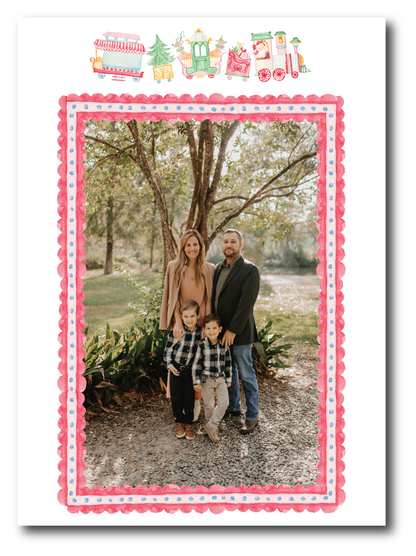 Polar Express Holiday Card