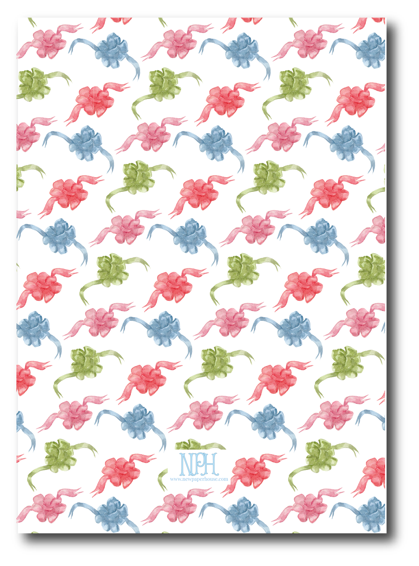 Velvet Bow Holiday Card