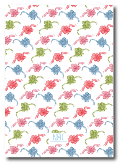Velvet Bow Holiday Card