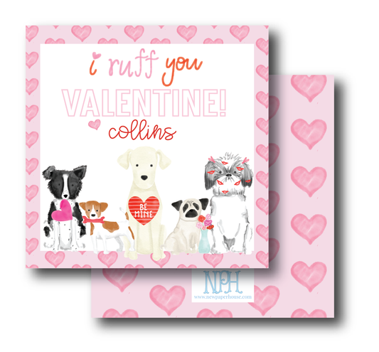 I Ruff You Valentine's Enclosure Card