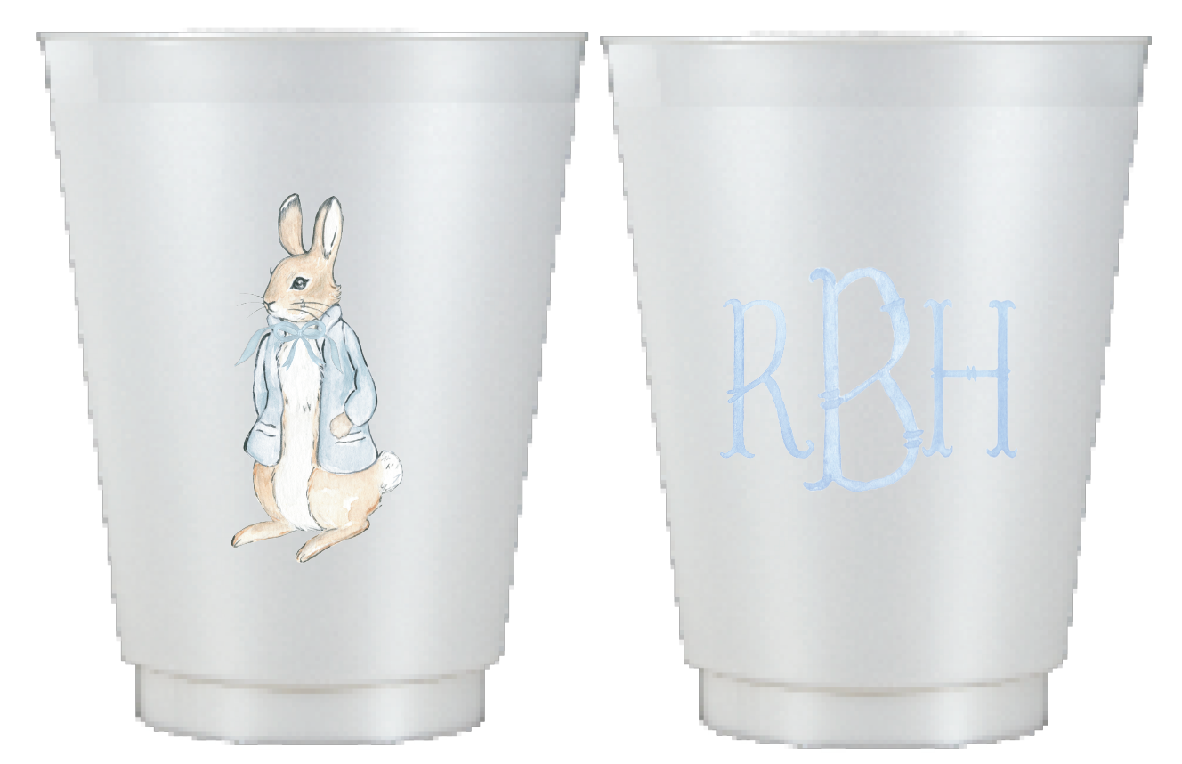 Rabbit Baby Shower Invitation