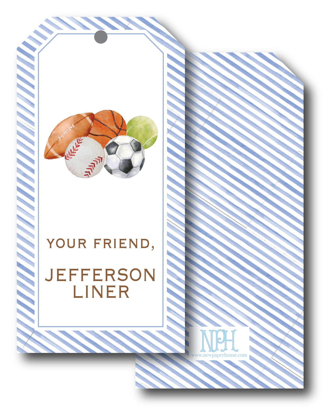 Sports Gift Tag
