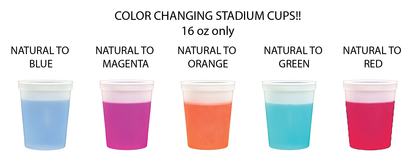 Lake House- Personalized Color CHANGING Stadium Cup