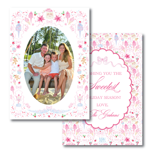 Sugar Rush Frame Holiday Card