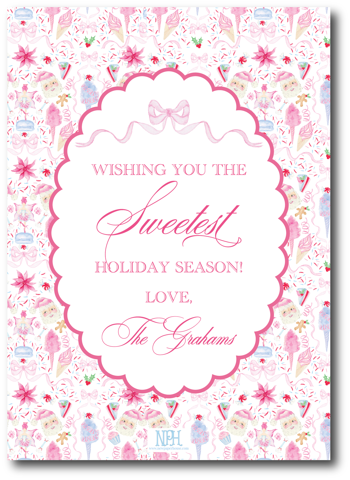 Sugar Rush Holiday Card