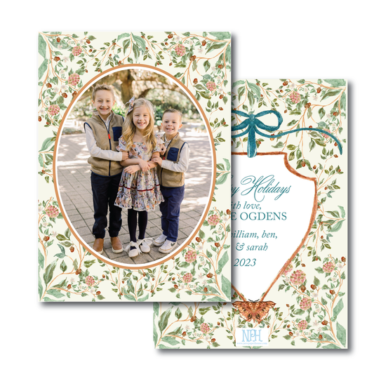 Chinoiserie Holiday Card