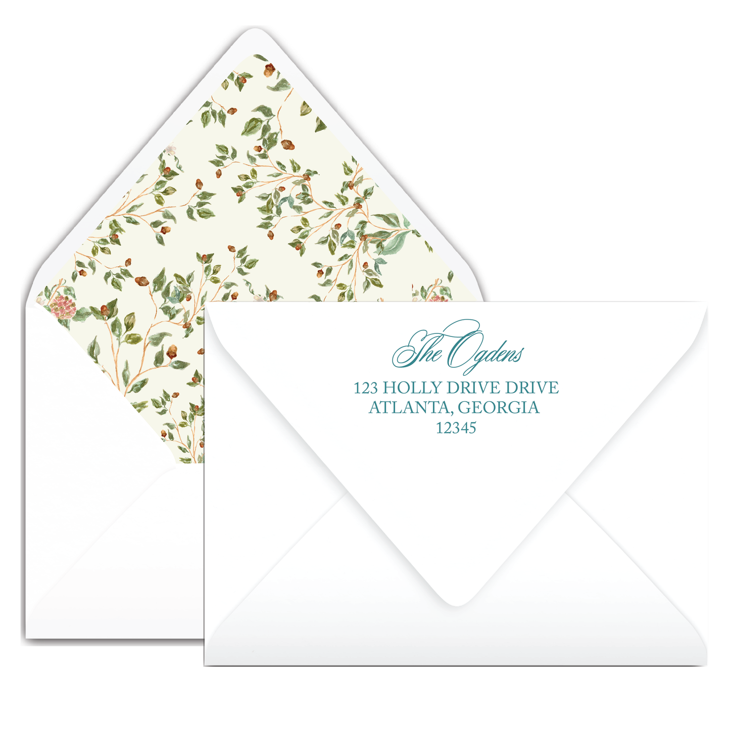 Chinoiserie Holiday Card