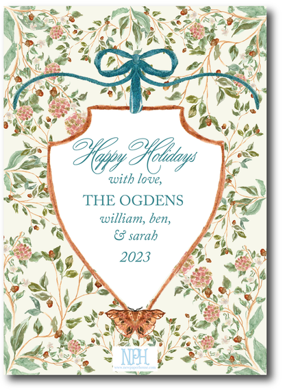 Chinoiserie Holiday Card