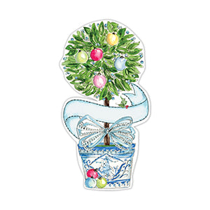 Winter Wonderland Topiary Die Cut Accent