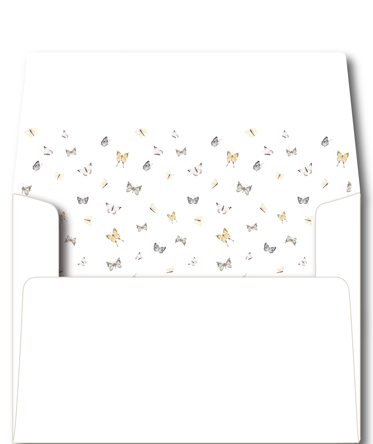 Multiple Butterflies Stationery Set