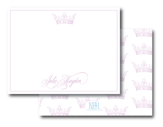 Crown Stationery Set
