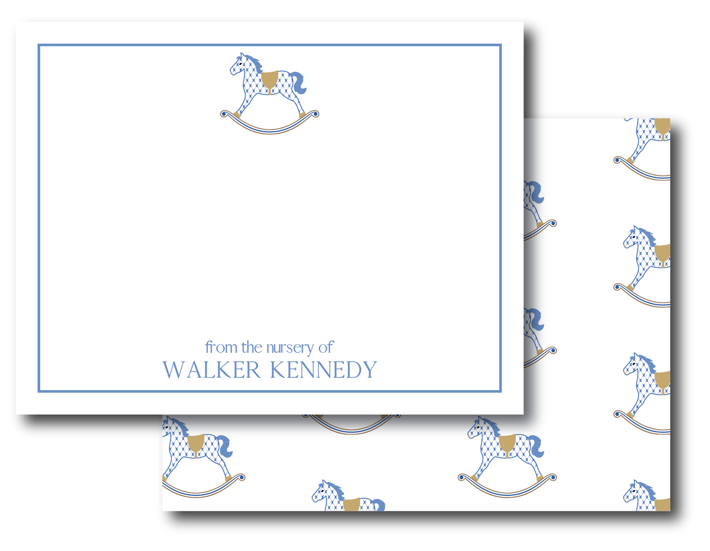 Rocking Horse Stationery Set