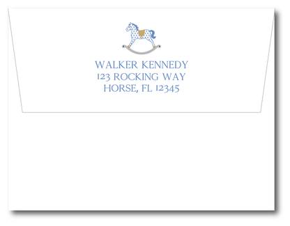 Rocking Horse Stationery Set