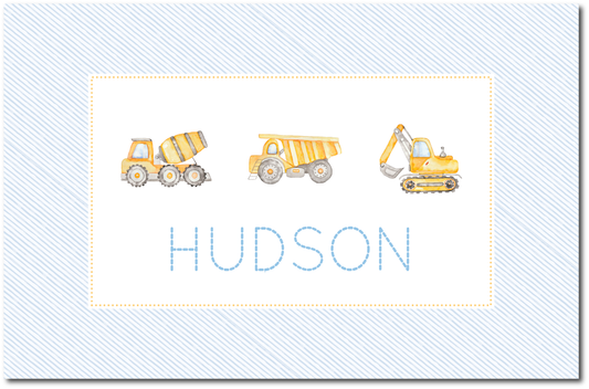 Construction Placemat