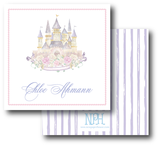 Castle Purple Enclosure Card