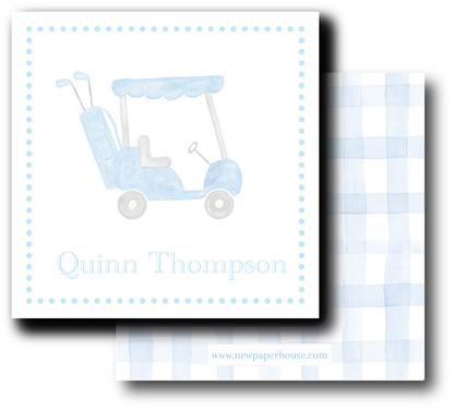 Golf Variety Enclosure Cards