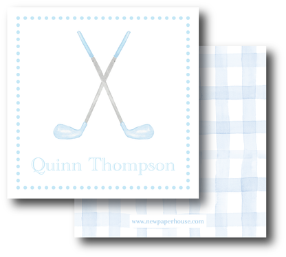 Golf Variety Enclosure Cards