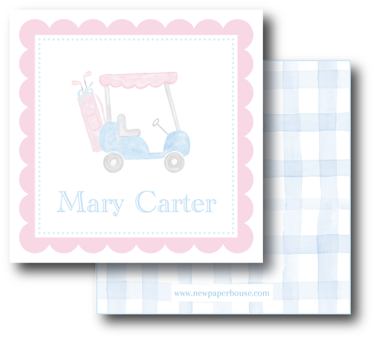 Golf Variety Enclosure Cards