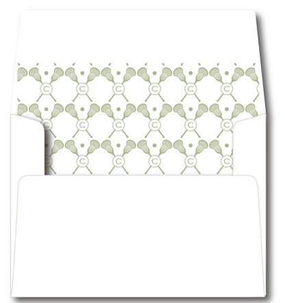 Lacrosse Stationery Set