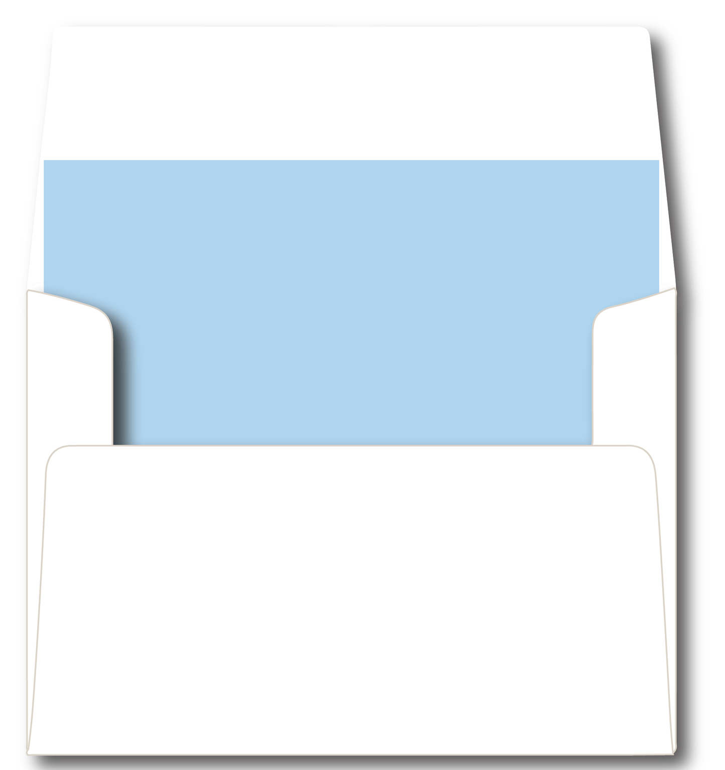 Modern Block Blue Font Stationery Set- Customize Color & Font