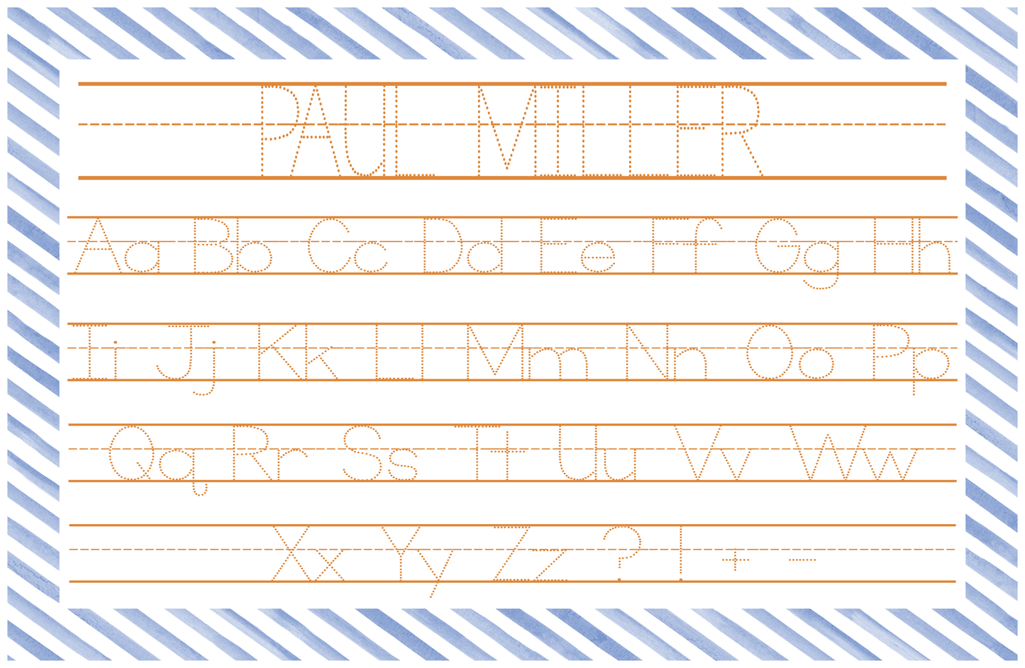Multi Sports Placemat