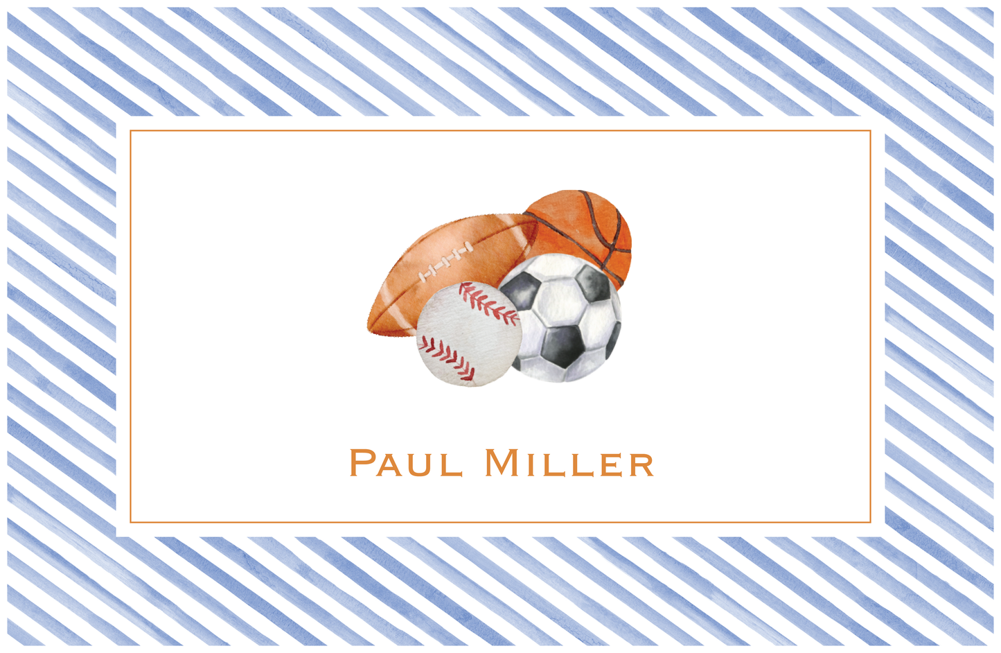 Multi Sports Placemat