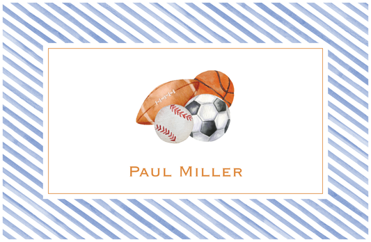 Multi Sports Placemat