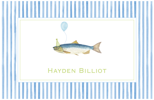 Party Fish Placemat