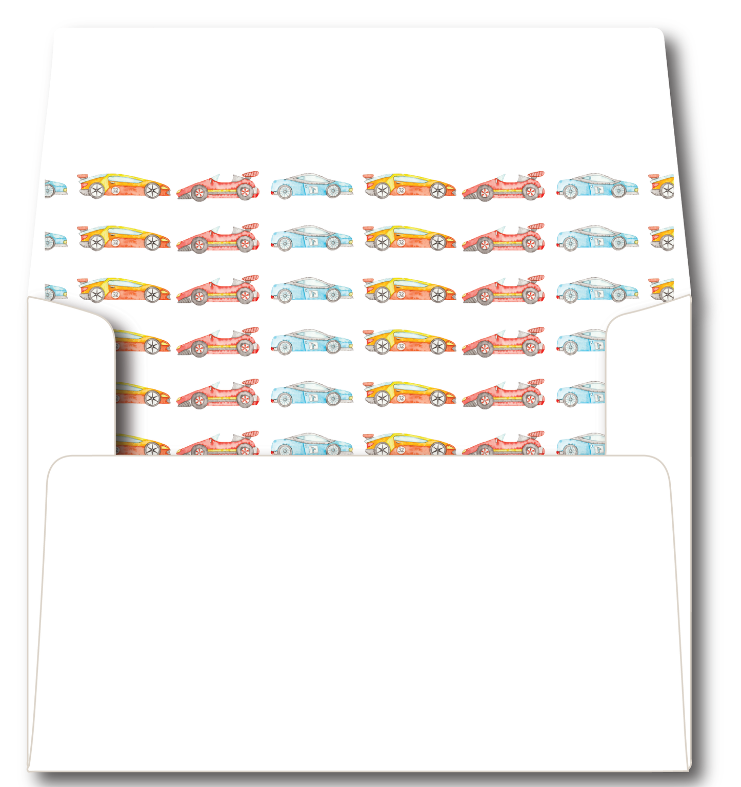 Race Car Stationery Set