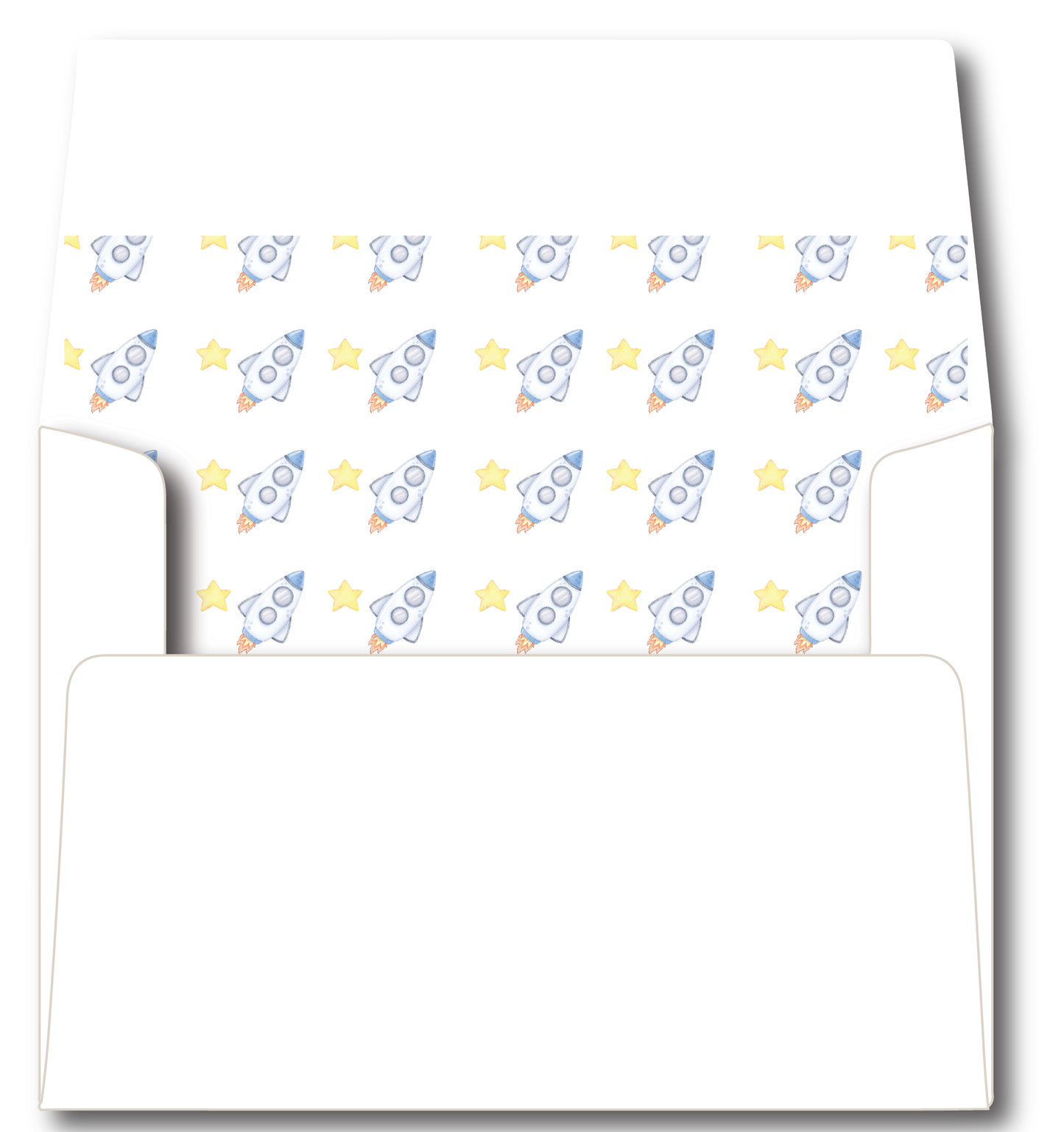 Rocket Stationery Set