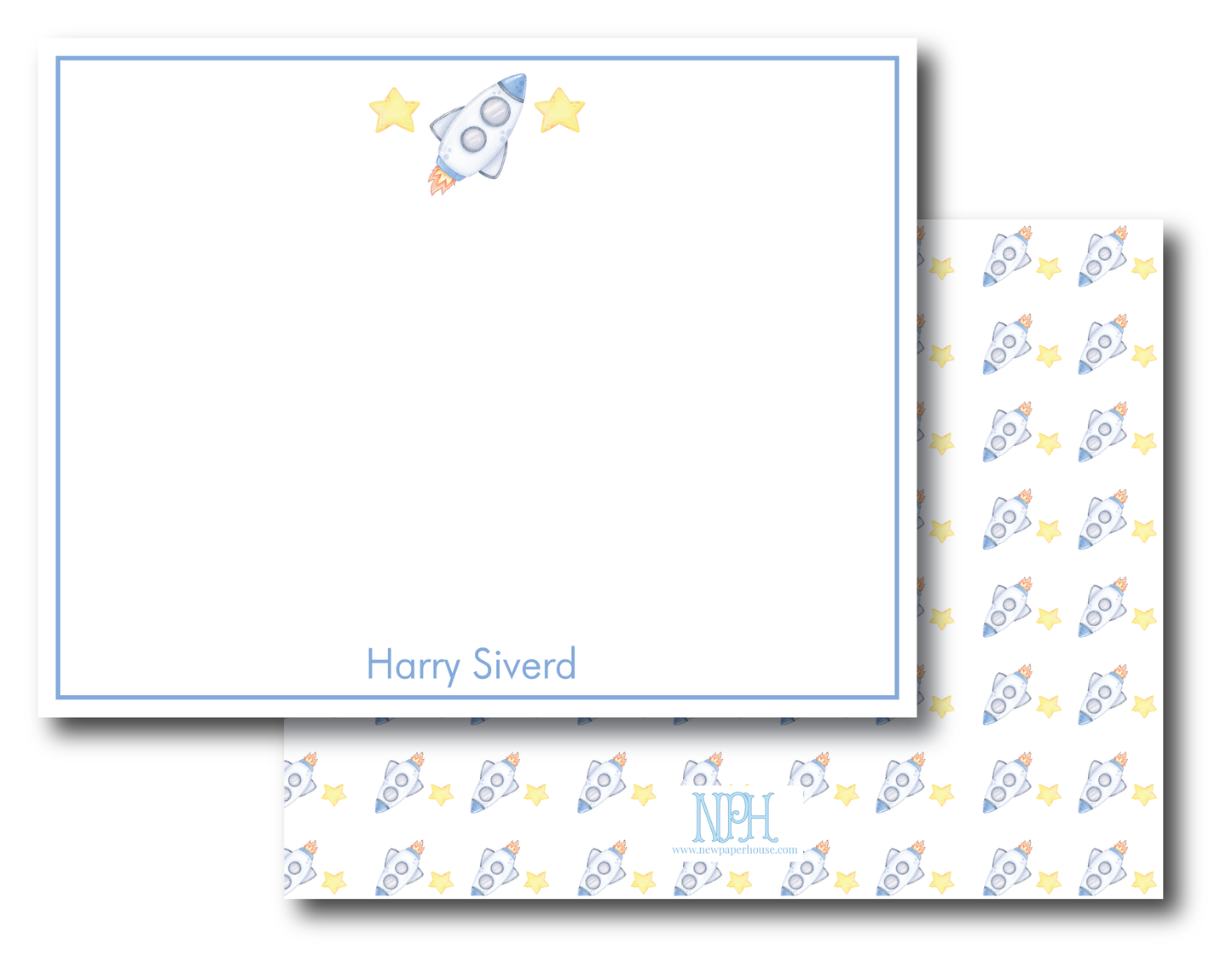 Rocket Stationery Set