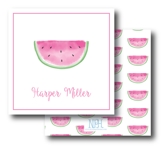 Watermelon Enclosure Card