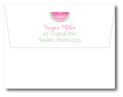 Watermelon Party Birthday Invitation