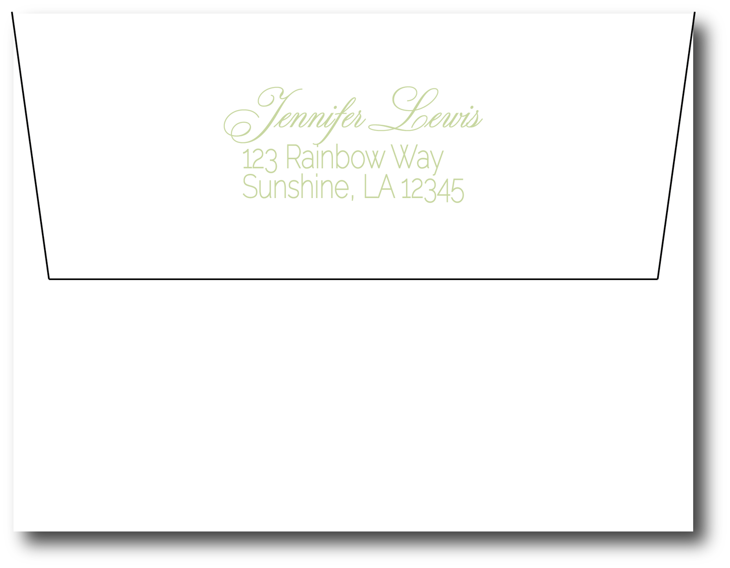 Green Bamboo Stationery Set
