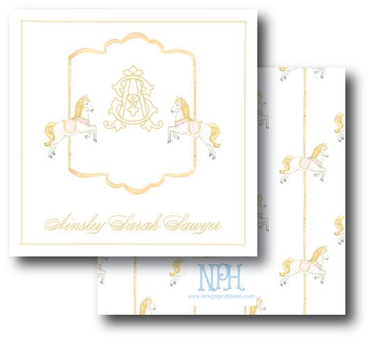 Carousel Enclosure Card